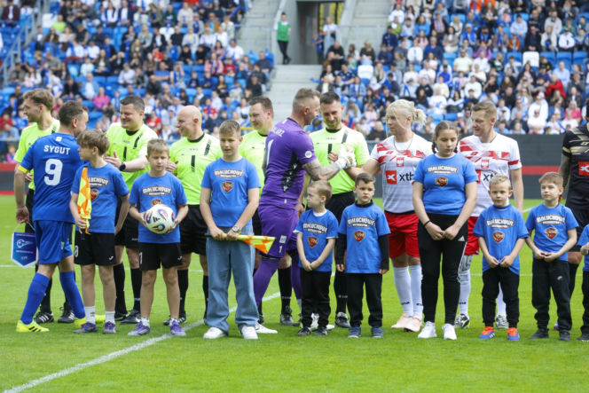 Gwiazdy na meczu TVP - Artyści