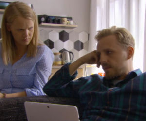 O mnie się nie marte 5 sezon odcinek 10, Iga (Joanna Kulig), Krzysiek (Paweł Domagała)