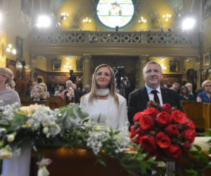 Jacek Kurski z żoną