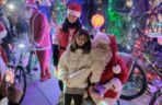 Mikołaje na rowerach wkręciły Łomżę w świąteczny klimat!