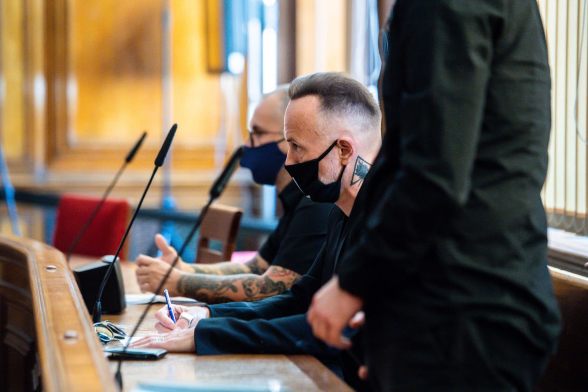 Adam Nergal Darski w sądzie
