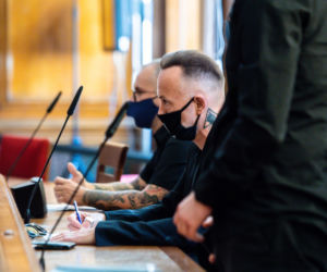 Adam Nergal Darski w sądzie