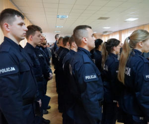 Ślubowanie policjantów w Bydgoszczy