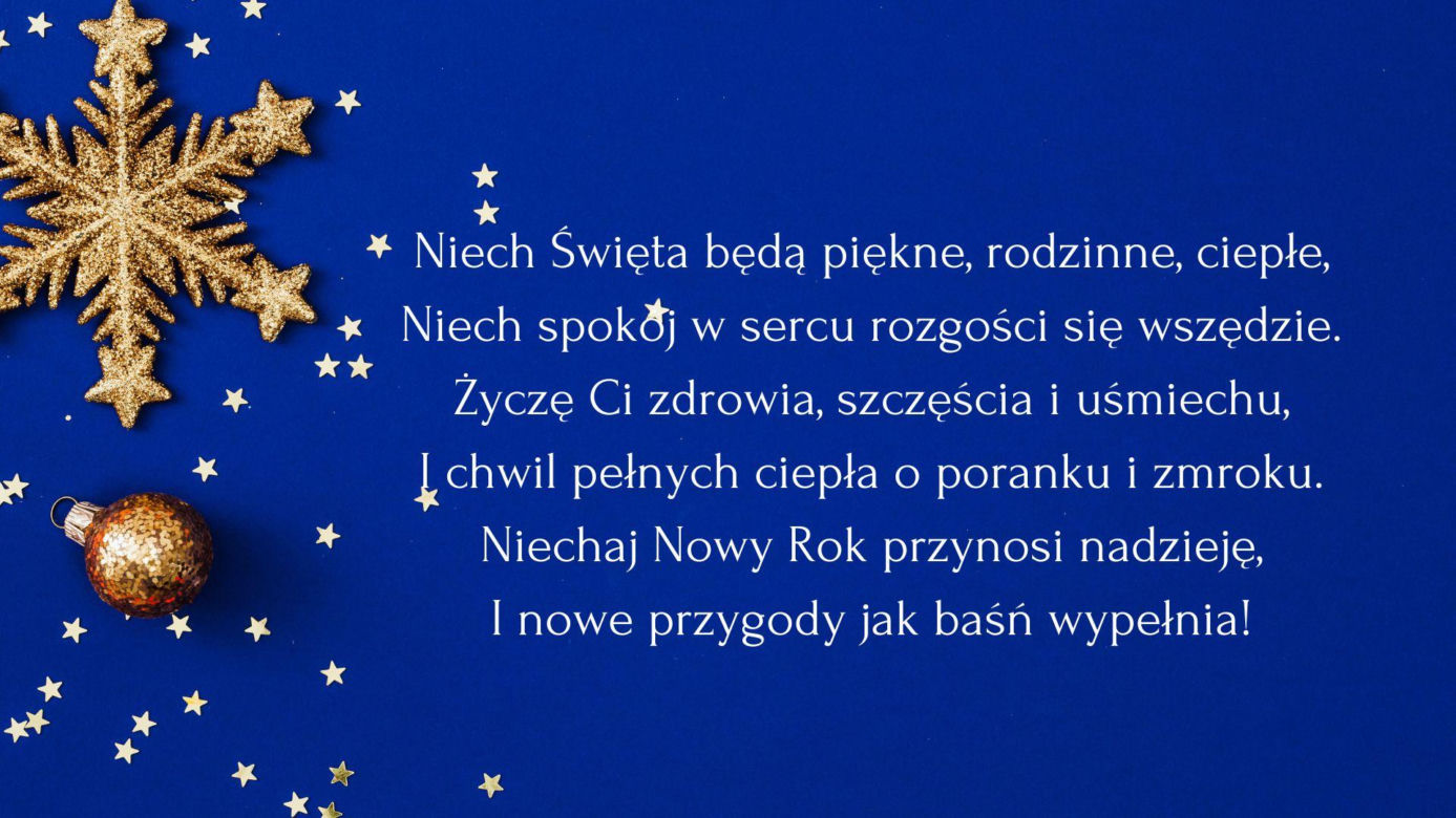 Wierszyki i życzenia na Boże Narodzenie 2024