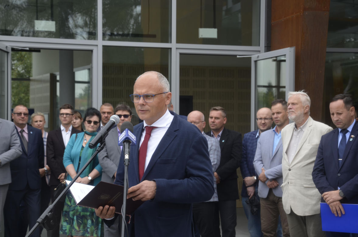 Otwarcie dworca autobusowego w Ciechocinku