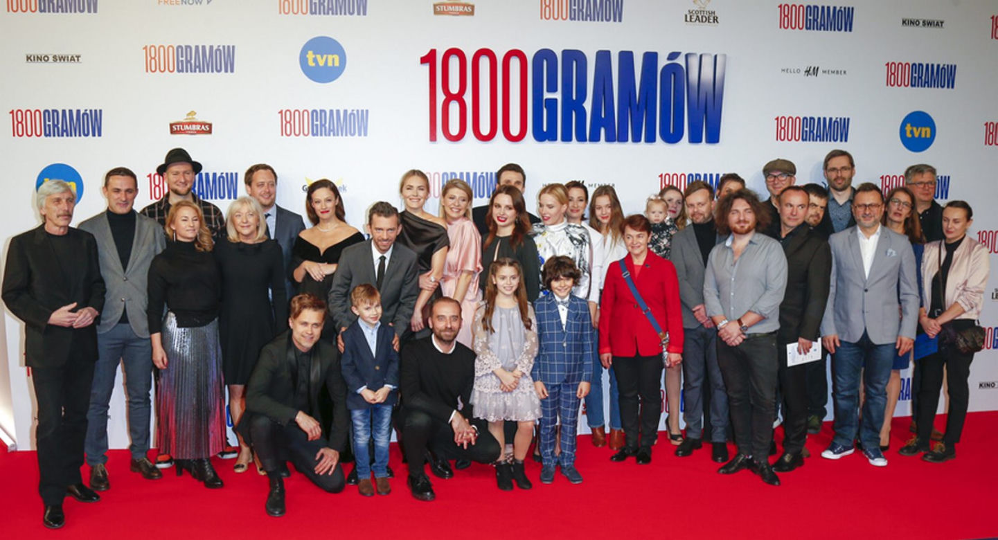 Gwiazdy na premierze filmu "1800 gramów"