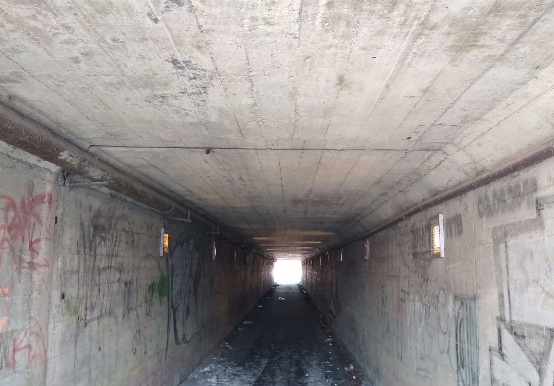 Tunel grozy w Białymstoku