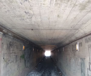 Tunel grozy w Białymstoku