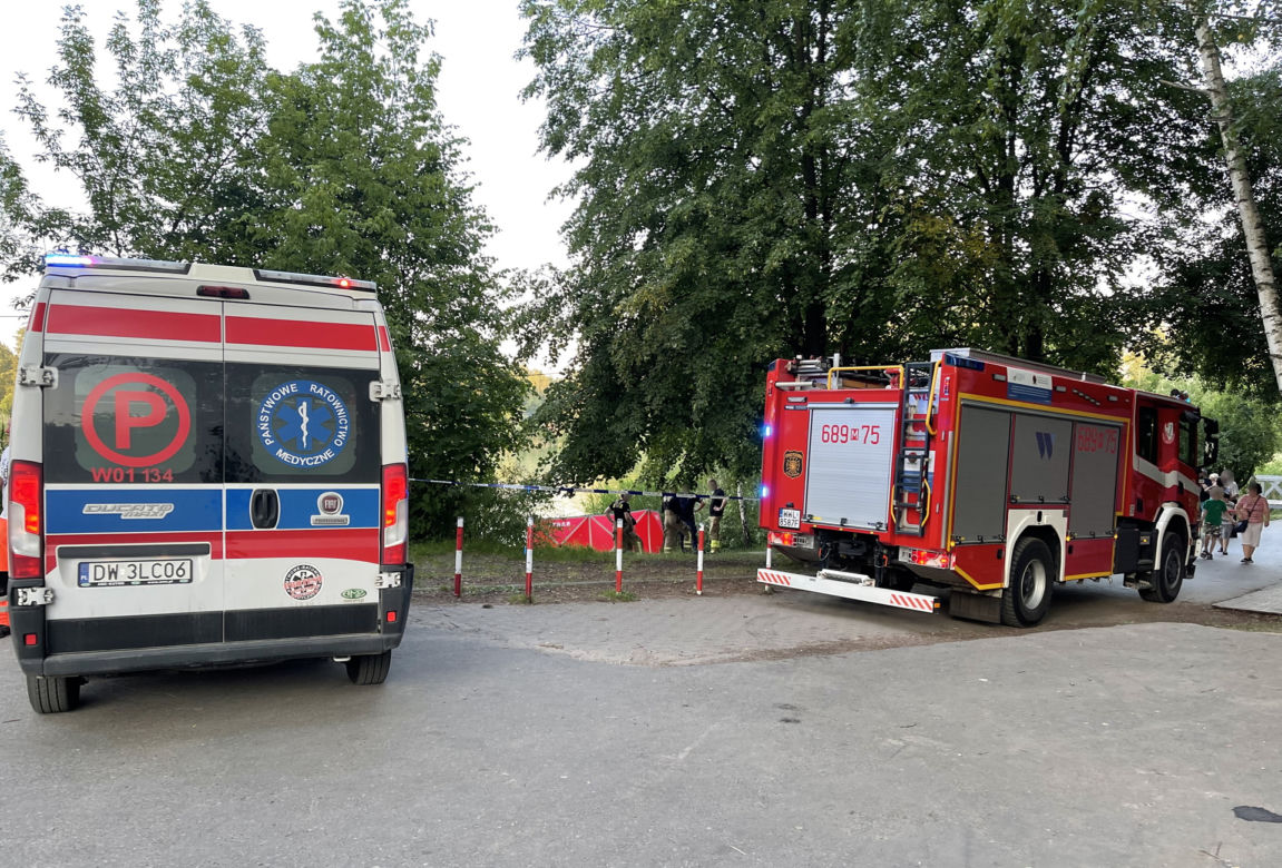 Koszmar pod Wołominem. 40-latek utopił się w Gliniankach