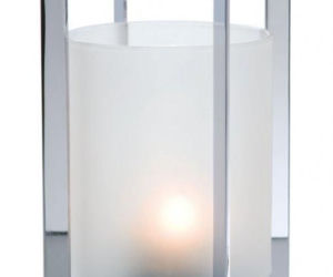 Lampion z matowym szkłem