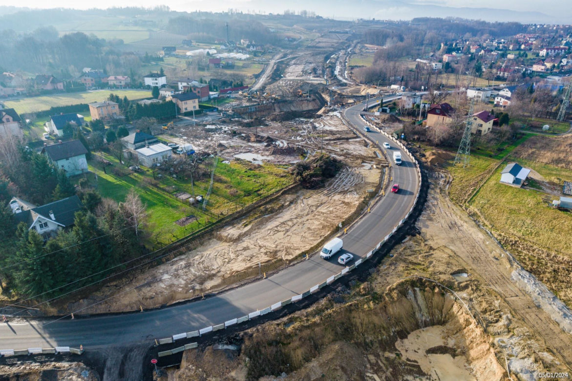 Budowa drogi ekspresowej S1 Dankowice - Suchy Potok ZDJĘCIA