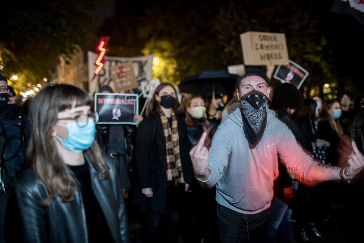 Strajk Kobiet. Wielotysięczny protest w Krakowie