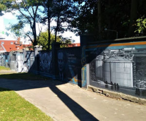 Mural na ulicy Chmielewskiego