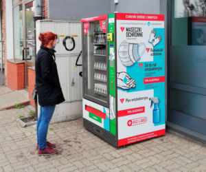Pierwszy maseczkomat stanął w Legionowie