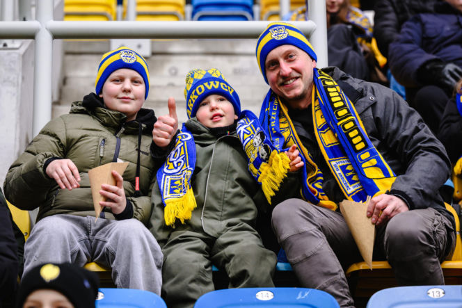 Arka Gdynia - GKS Katowice: Zdjęcia kibiców z meczu 22. kolejki PKO BP Ekstraklasy