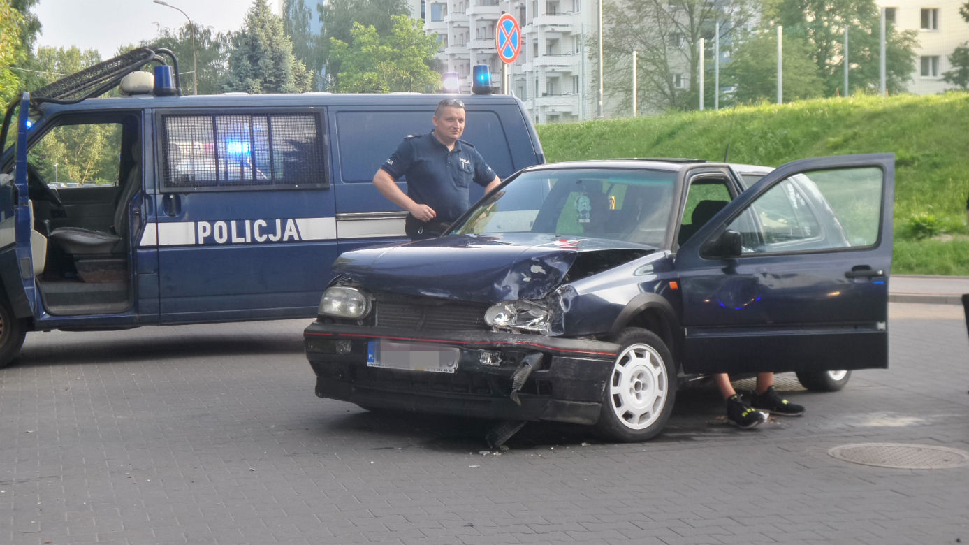 Pijany nastolatek spowodował wypadek