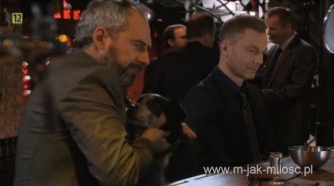 	M jak miłość odc. 1135. Andrzej (Krystian Wieczorek), Adam Werner (Jacek Kopczyński)
