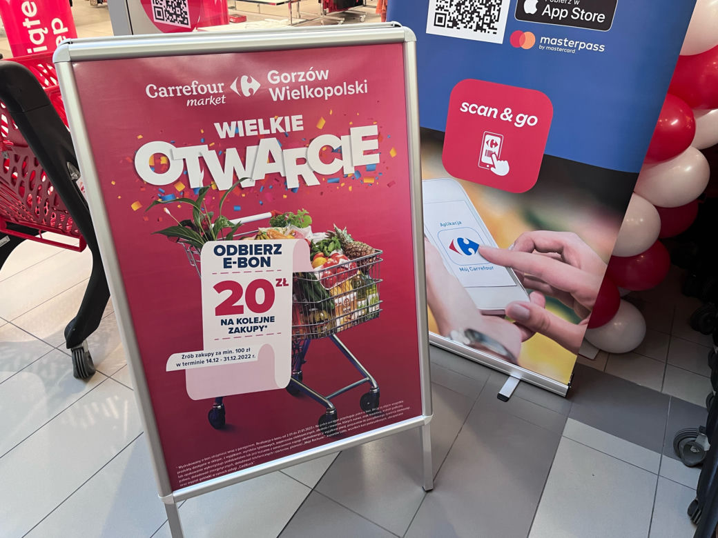 Otwarcie Carrefoura w galerii NoVa Park w Gorzowie