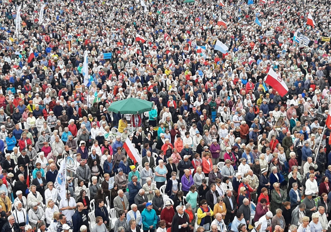 Pielgrzymka Radia Maryja do Częstochowy na Jasną Górę
