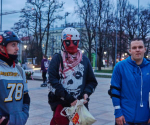 Rowerzyści i rolkarze razem! Referendalna Masa Krytyczna