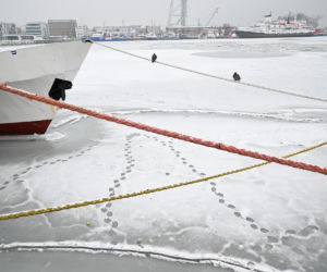 Zamarznięty Bałtyk