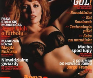 Anna Powierza w Playboyu - czerwiec 2006