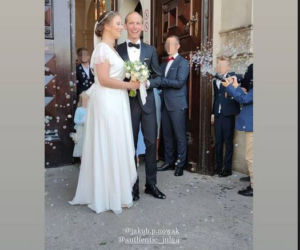 Siostra Królikowskiego wyszła za mąż. Julia już po ślubie