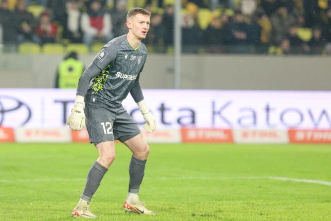 GKS Katowice - Widzew Łódź, zdjęcia kibiców z meczu 20. kolejki PKO BP Ekstraklasy