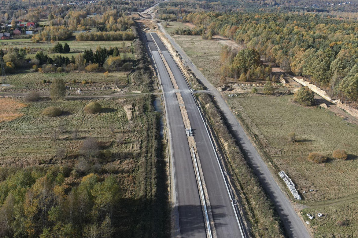 Półmetek na budowie obwodnicy Wąchocka - nowe zdjęcia z terenu budowy!
