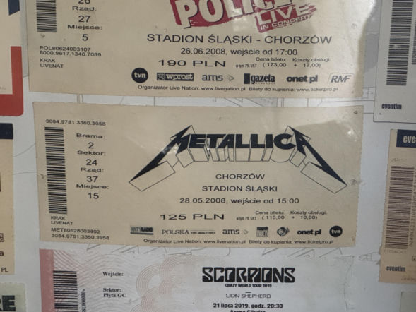 Metallica Chorzów 2008