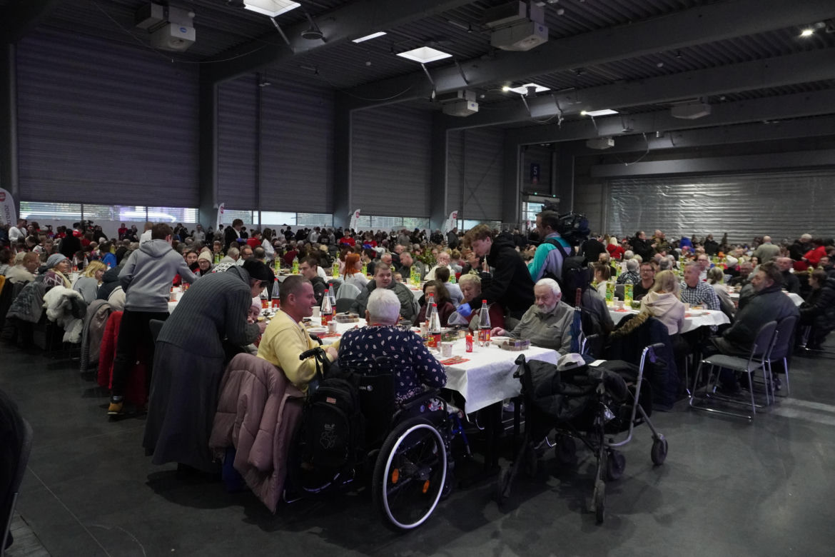Wigilia Caritas Poznań 2024 