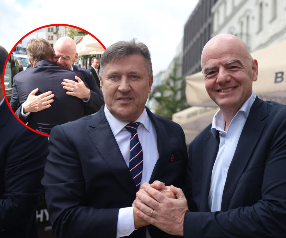 Szef FIFA nagle zjawił się w Polsce. Został przywitany w iście królewskim stylu przez prezesa PZPN