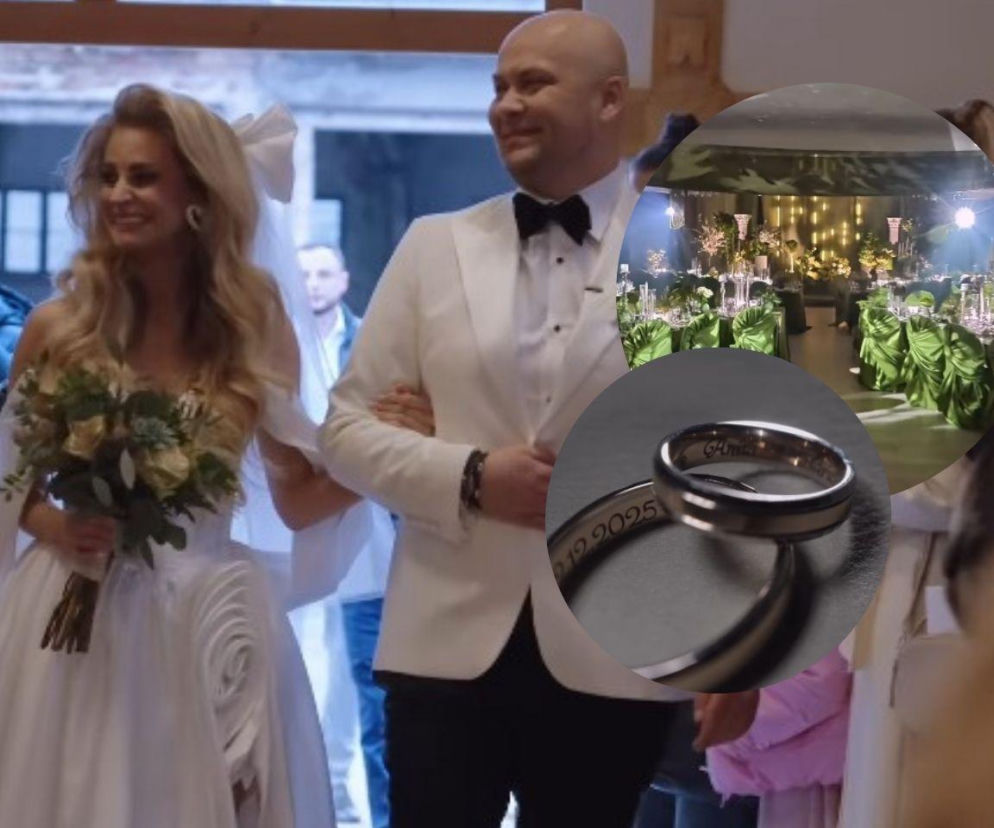 Anita i Adrian pokazali nagranie ze ślubu. Tak wyglądało ich wesele!