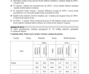 Matura 2019 geografia rozszerzona. ARKUSZE I ODPOWIEDZI