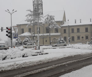 25 stycznia 2021. Przemyśl zasypany śniegiem