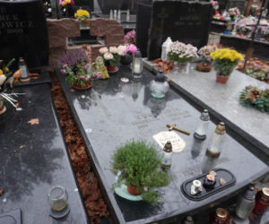 Grób Gabrieli Kownackiej na cmentarzu ewangelicko-augsburskim w Warszawie 2025