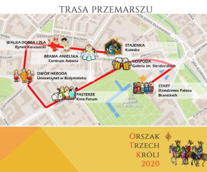 Orszak Trzech Króli 2020 w Białymstoku