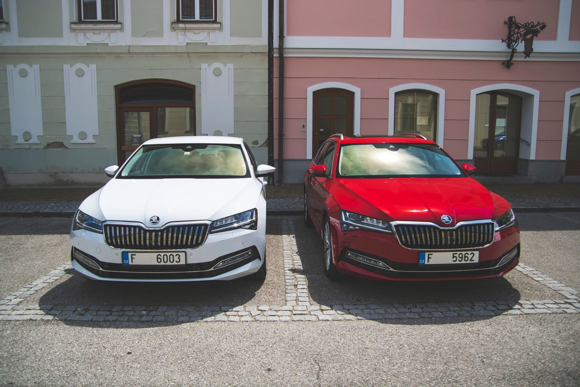 Skoda Superb lifting 2020