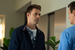 Na dobre i na złe odc. 975. Krzysztof Radwan (Mateusz Damięcki), Mario (Marcin Korcz)