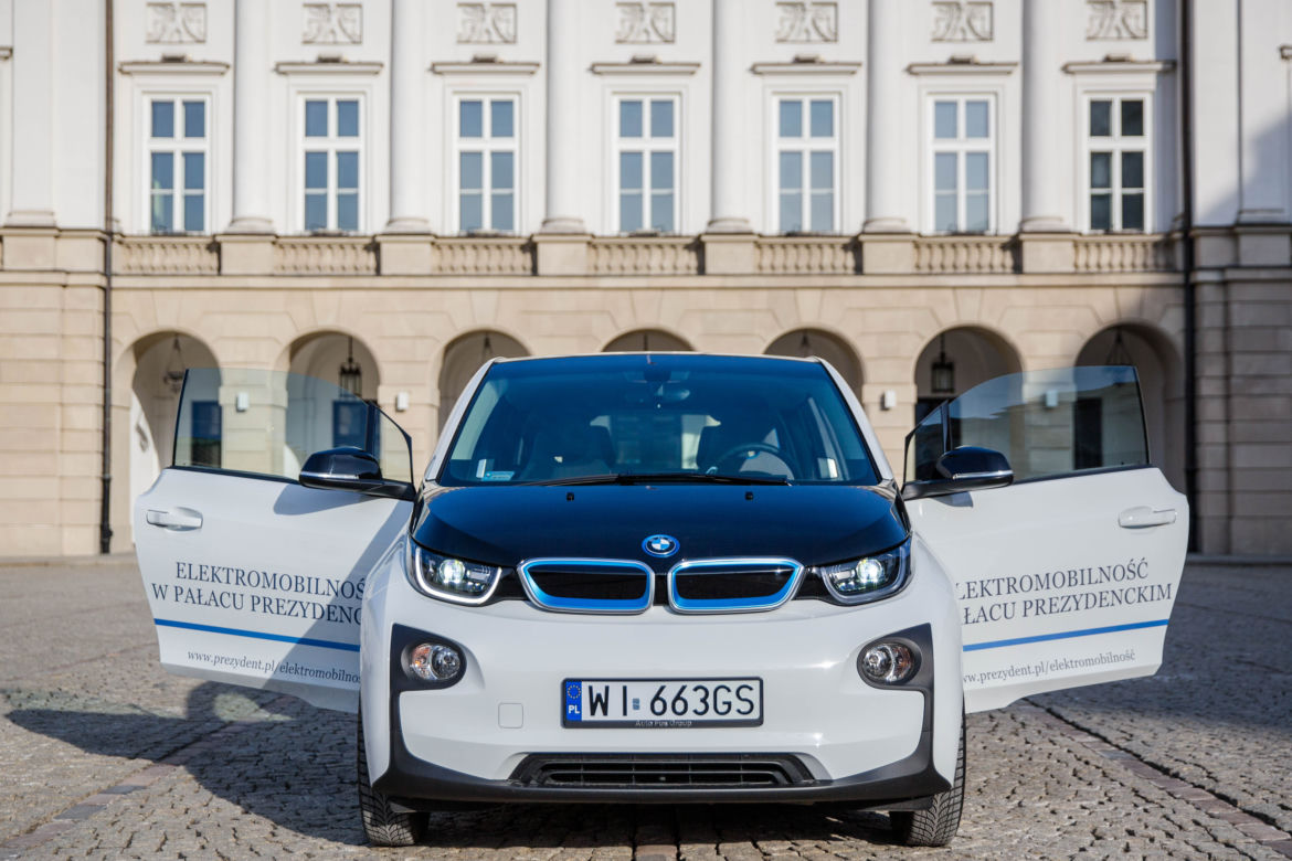 BMW i3 w kancelarii prezydenta