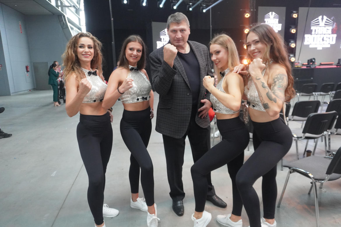 Andrzej Gołota na Targach Boksu w Kielcach