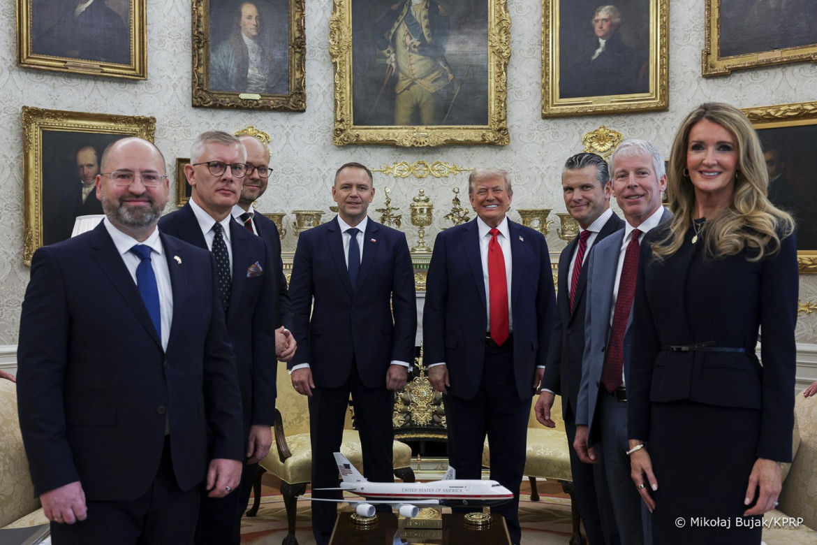 Spotkanie Donalda Trumpa z Karolem Nawrockim