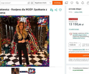 Najciekawsze aukcje gwiazd dla WOŚP. Sprawdź, co można wylicytować