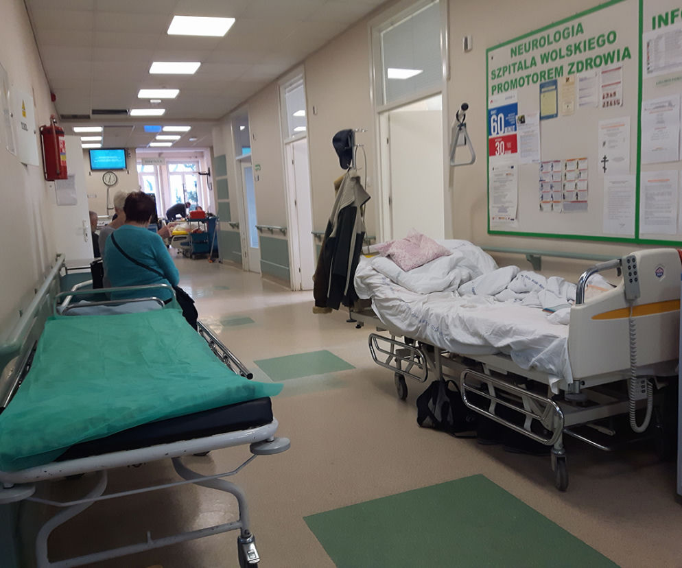 Szpitalny sufit runął na pacjentów