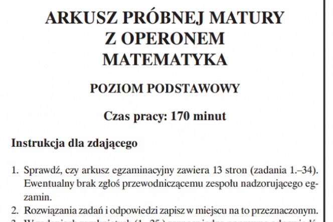 Matura Próbna MATEMATYKA 2016 - Anka i Danka nastraszyły maturzystów!