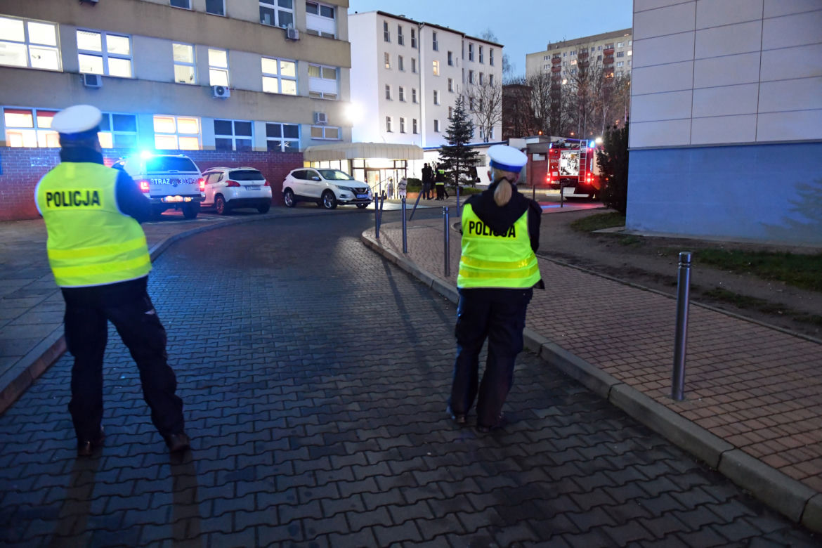 Pożar w szczecińskim szpitalu