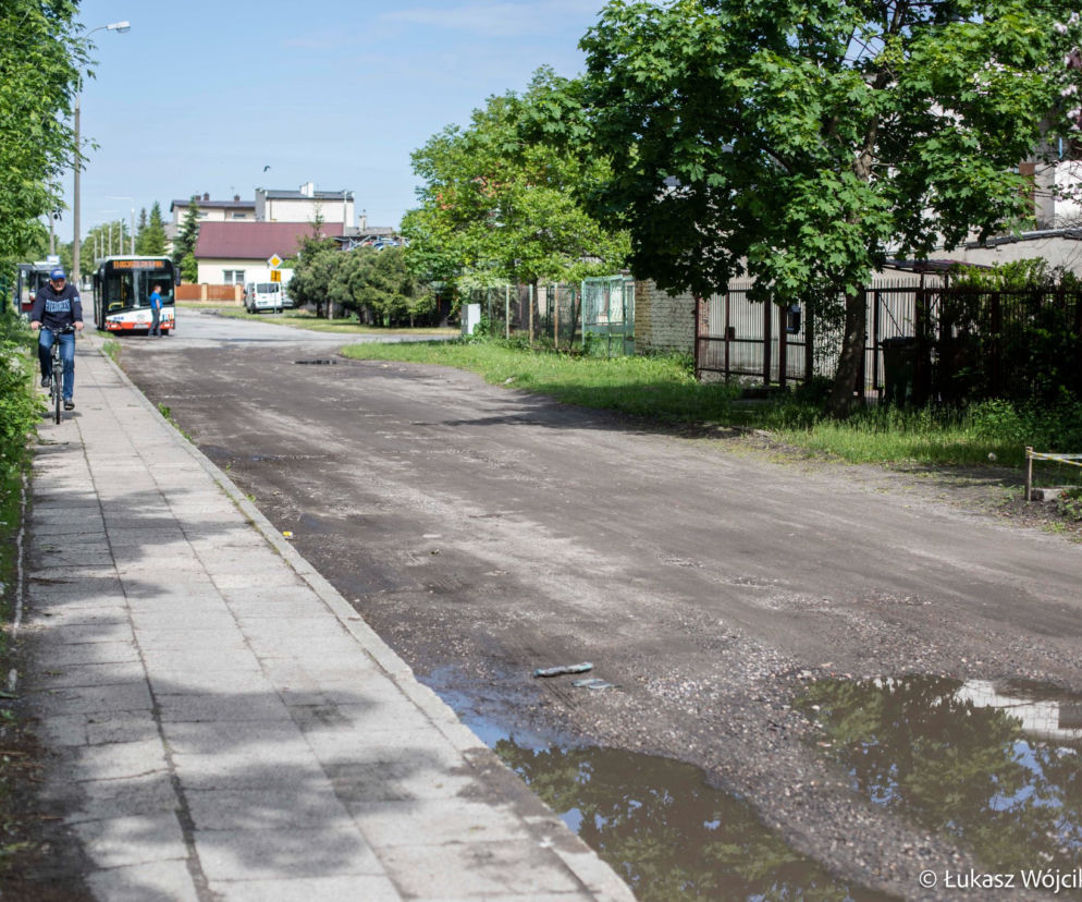 Ulica Wiertnicza na Idalinie Radom