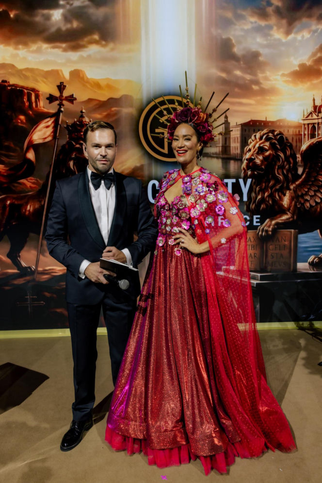 Pierwsza międzynarodowa edycja TOP CHARITY Venice Experience zrobiona przez Omenę Mensah