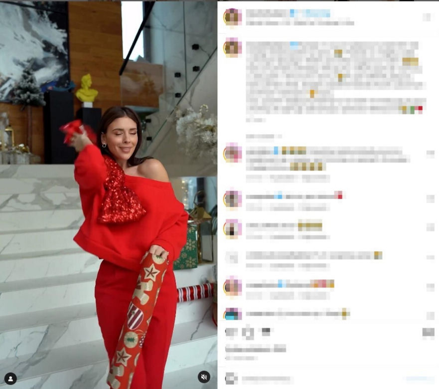 Klaudia Halejcio wydała fortunę na Święta 