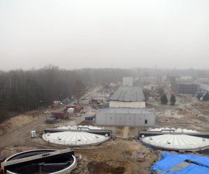 Rozbudowa oczyszczalni ścieków Czajka (listopad 2010)